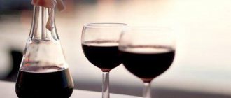 как правильно пить красное полусладкое вино